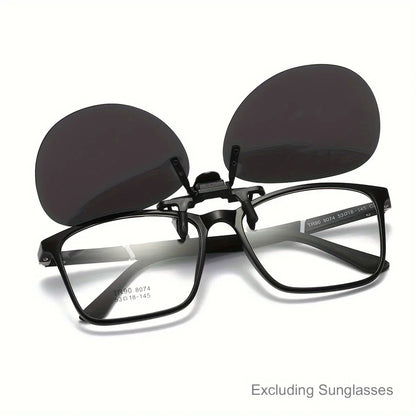 Trendy Cool Clip-on Sunglasses Polarized  Fashion Glasses, for Men Women Outdoor Sports Party Vacation Travel Driving