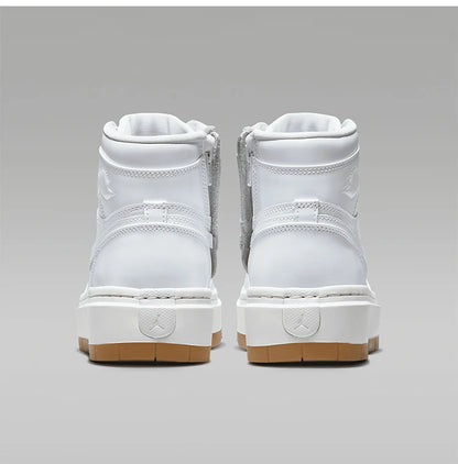 Ténis desportivos Nike Air Jordan genuínos para mulher, com sola grossa e duradoura, FB9894-100