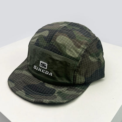 Unisex CAMO hurtigtørrende baseballkasketter med bogstavbroderi, solskærm, farveblokke, åndbare, personlige kasketter med skygge, alsidige ind