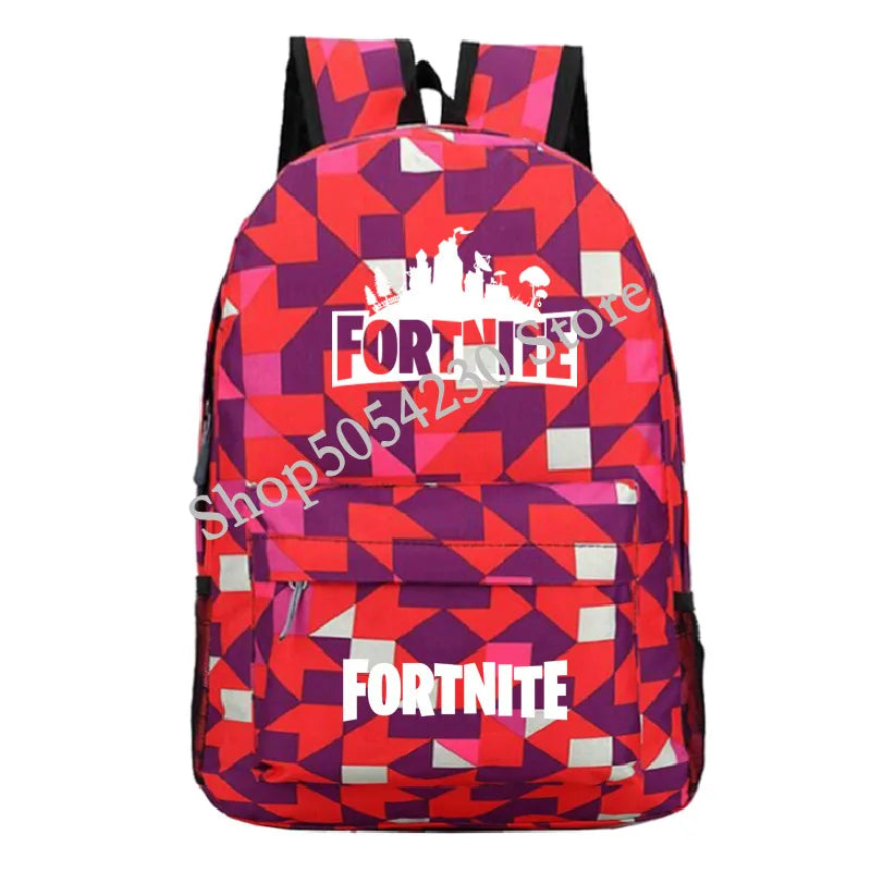 Fortnite Games Backpack Fortnite School Bags for Teenagers Unisex Schoolyard Laptop Mochilas Travel Casual Bags