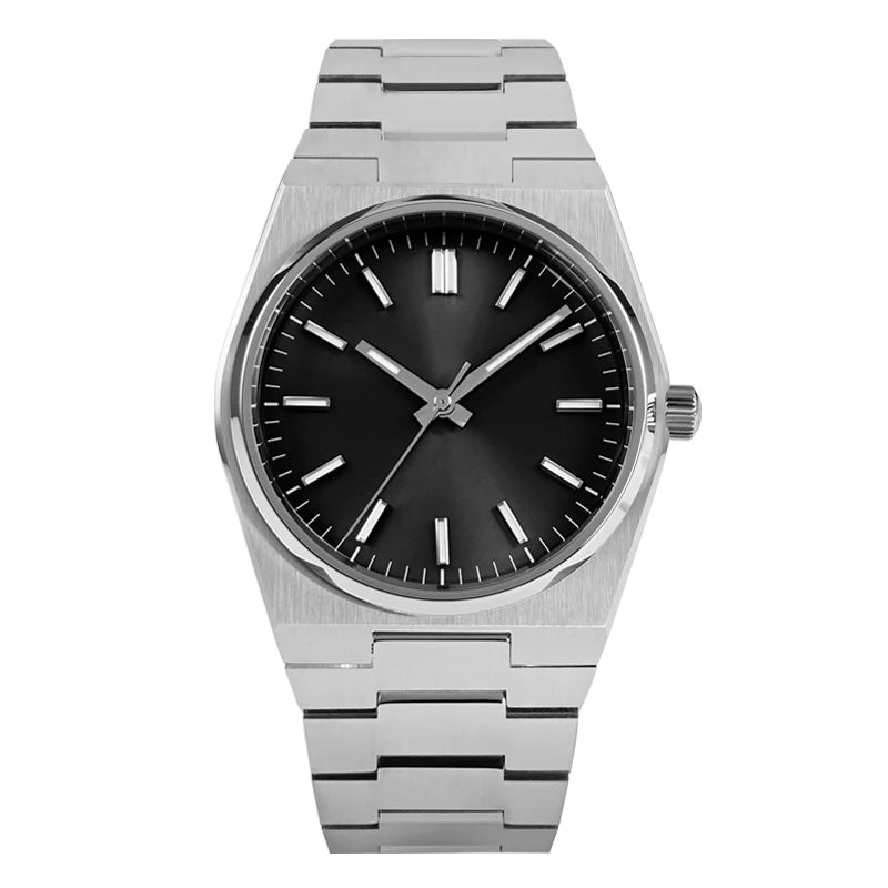 San Martin Classic Men Watch 40mm Miyota 9015 Luxury Dress Automatic Mechanical Wristwatch Quick Release Bracelet SN0023 Watch
