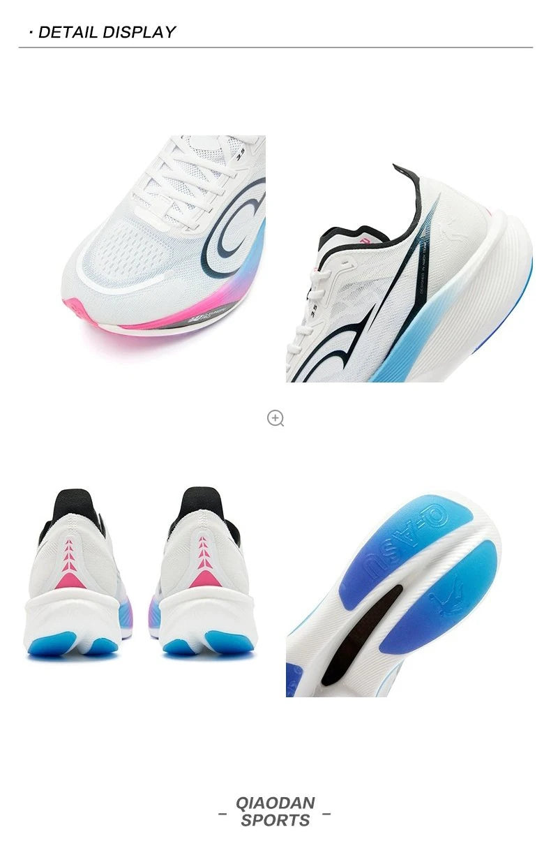 QIAODAN Feiying PB3 Enhanced Edition Professional Marathon Carbon Plate Running Shoes 2025 Men's Sneakers QDB023251299T