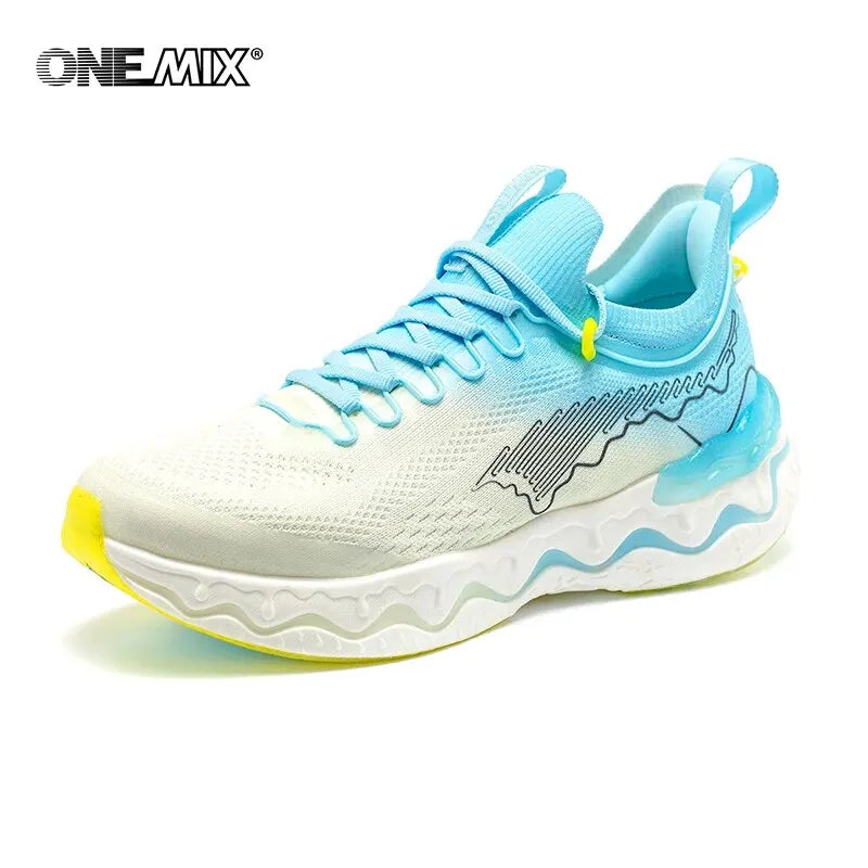 ONEMIX 2024 Nuovo stile colore O-Resilio CreamMix Scarpe da running su strada da uomo, leggere e ammortizzate, sneakers da allenamento outdoor da uomo