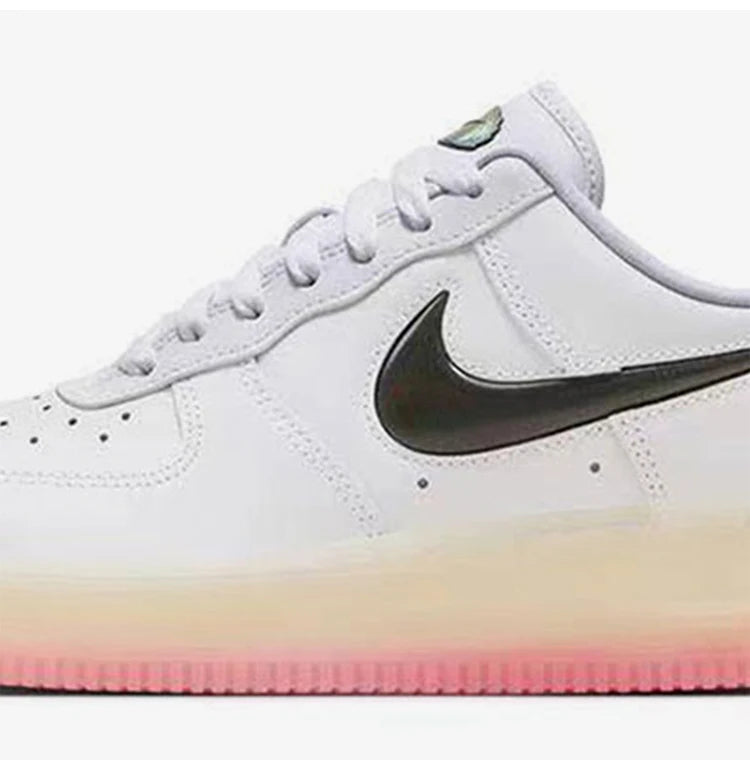 Sapatilhas casuais desportivas de cano baixo Nike Air Force 1 genuínas para mulher FZ5741-191