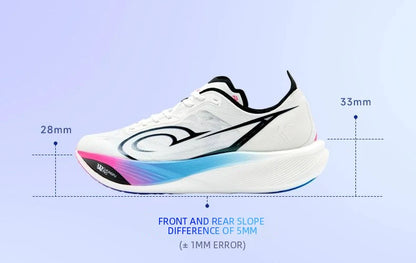 QIAODAN Feiying PB3 Enhanced Edition Professional Marathon Carbon Plate Running Shoes 2025 Men's Sneakers QDB023251299T