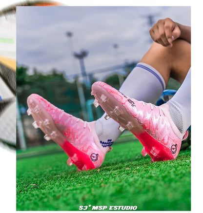 Professional Soccer Sneakers for Men Women High Quality Fashion Men's Football Cleats Large Size 46 Futsal Shoes Man Trainers