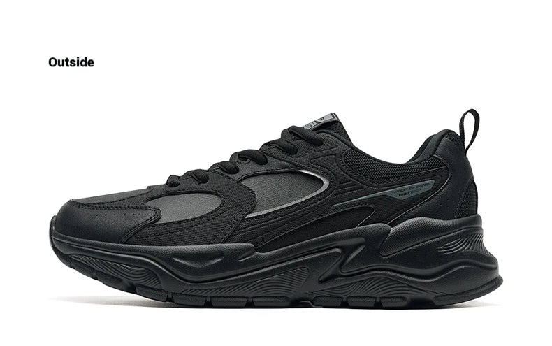 Xtep Sapatilhas Casuais para Homem 2025 Inverno Estilo Urbano com Amortecimento Leves Resistentes ao Desgaste Respiráveis para Caminhada 875419320005