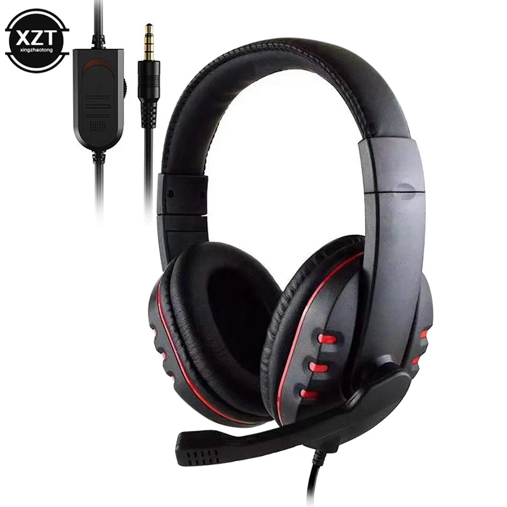 Wired Gaming Headphones Gamer Headset with Microphone for PC Computer Laptop PS4 PS5 PlayStation 4 5 Nintendo Switch Tablet