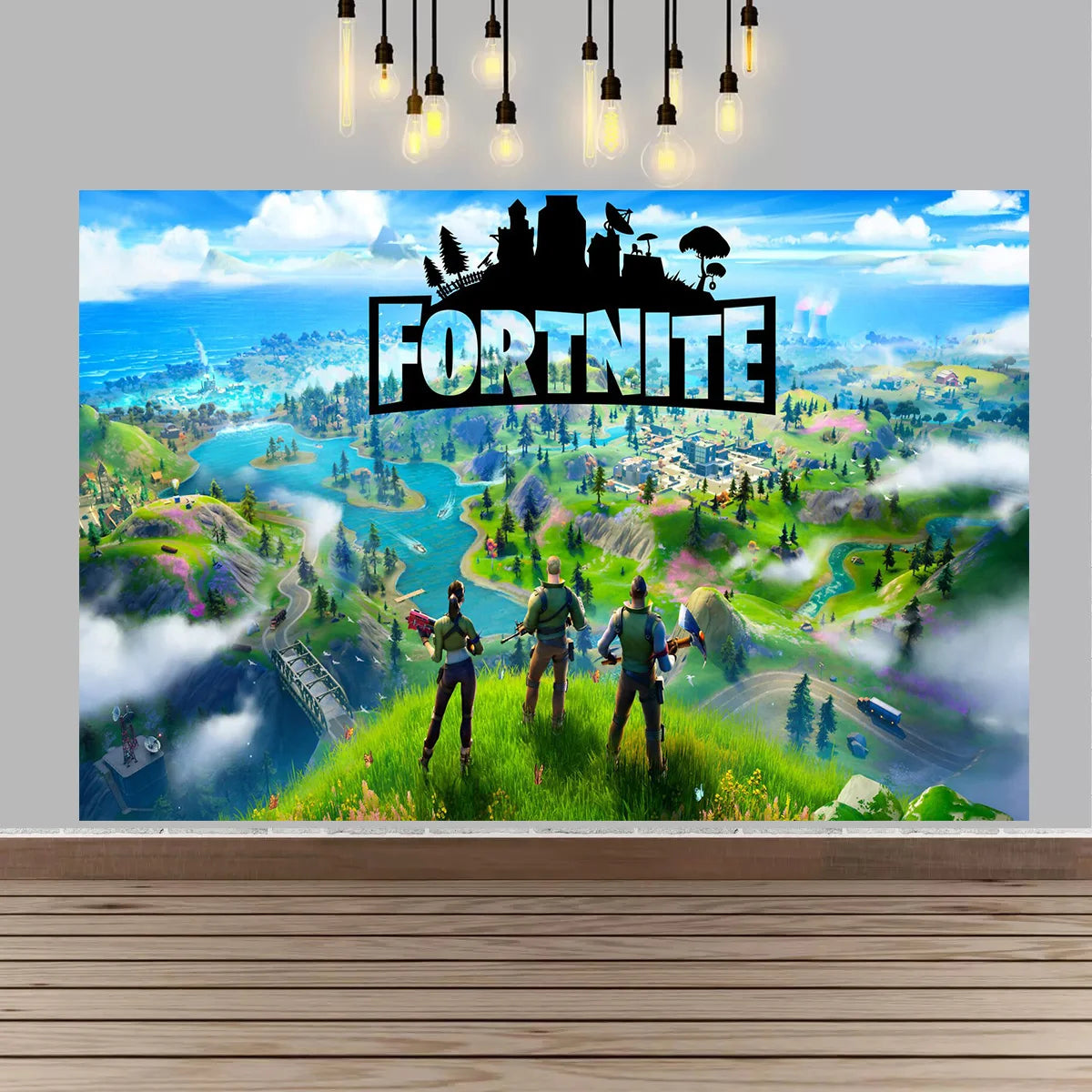 F-fortniteds Backdrop Poste  Boy Birthday Party Banner Kids  Birthday Cake Table Decor Party Supplies Photography Props Gift