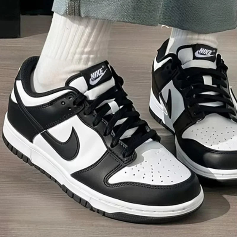 Nikedunk "White/Black" Millennium Classic Retro Non-Slip Wear-Resistant Low-Top Sneakers Black and White Cw1588-100