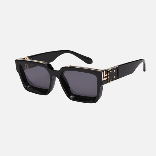 Cycling Brand Rectangle Sunglasses Men Women Luxury Shades Retro Square Sun Glasses Eyewear Trend Punk Eyeglasses For Male