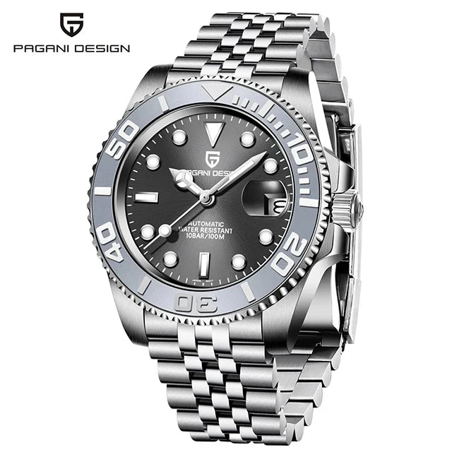 PAGANI DESIGN V3 40MM  Men Mechanical Wristwatch Sapphire Luxury Automatic Watch Men's Stainless Steel Waterproof watches