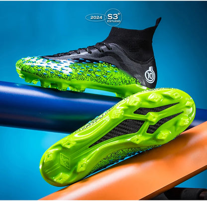 Chuteiras profissionais de futebol para homem, originais, para futebol indoor, relva e treino TF/FG