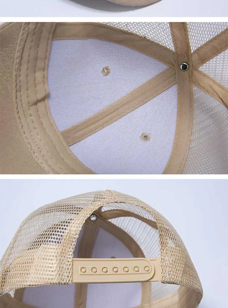 Wholesale Hat Baseball Caps Men's Casual Caps Women's Mesh Hats Unisex Hats Custom Logo Hat Embroidered Hats