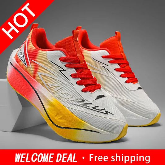 Fashion Lightweight Running Shoes for Men and Women Breathable Athletic Sneakers for Outdoor Jogging