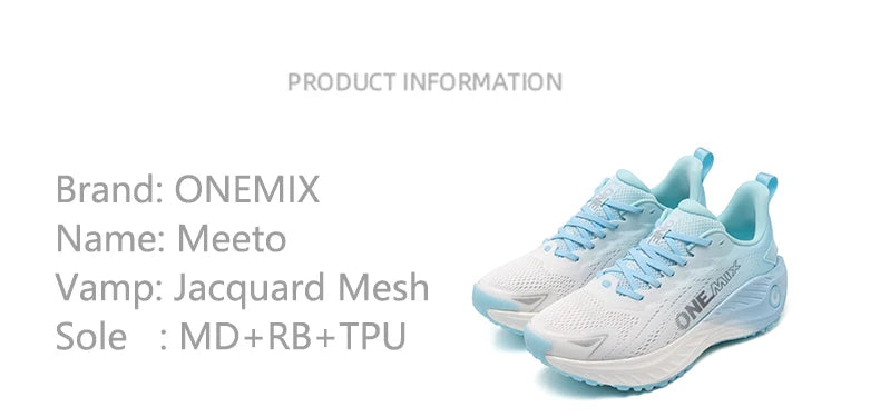 Sapatilhas de Running Casual ONEMIX Respiráveis de Verão para Jogging Homem, Sapatilhas Leves para Ginásio Mulher, Calçado Desportivo de Exterior Masculino com Amortecimento
