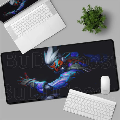 Overwatch Gaming Anime Girl Large XXL Mouse Pad HD Printing Computer Keyboard Mats Laptop Office Rubber Soft Desk Rug 900x400 mm