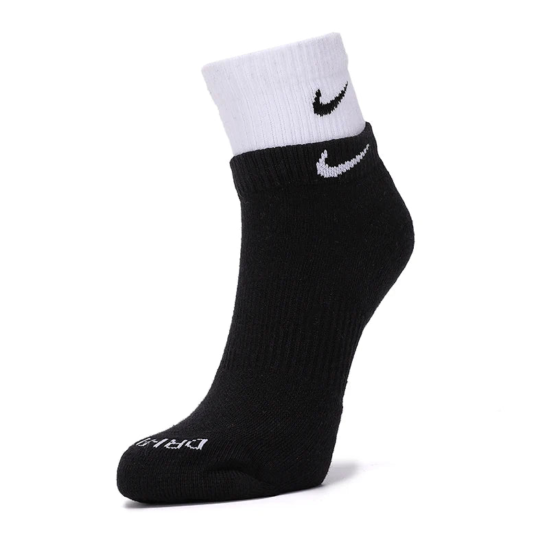 Pánské a dámské ponožky Nike pro fitness, běh a cvičení, měkké, pohodlné a prodyšné volnočasové ponožky, ponožky po lýtka
