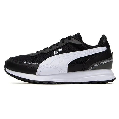 Nouvelles chaussures de course rétro Puma noir et blanc, baskets légères pour hommes et femmes, baskets de rue urbaines 397432-04, chaussures de marche décontractées