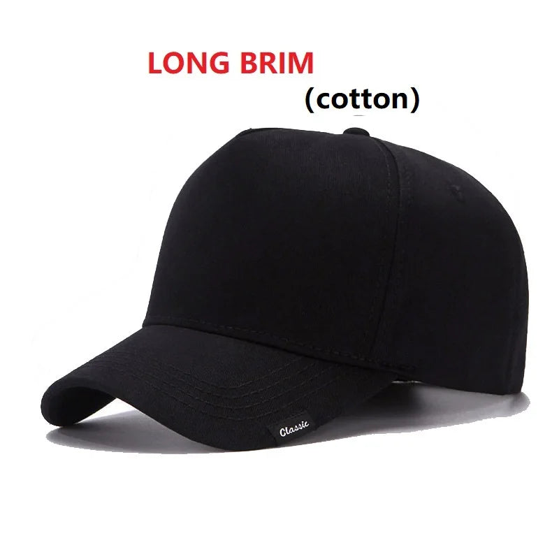 Big Head Man Baseball Caps Summer Mesh Plus Size Causal Peaked Hats 56-60cm 62-68cm Oversize XXL Snapbacks