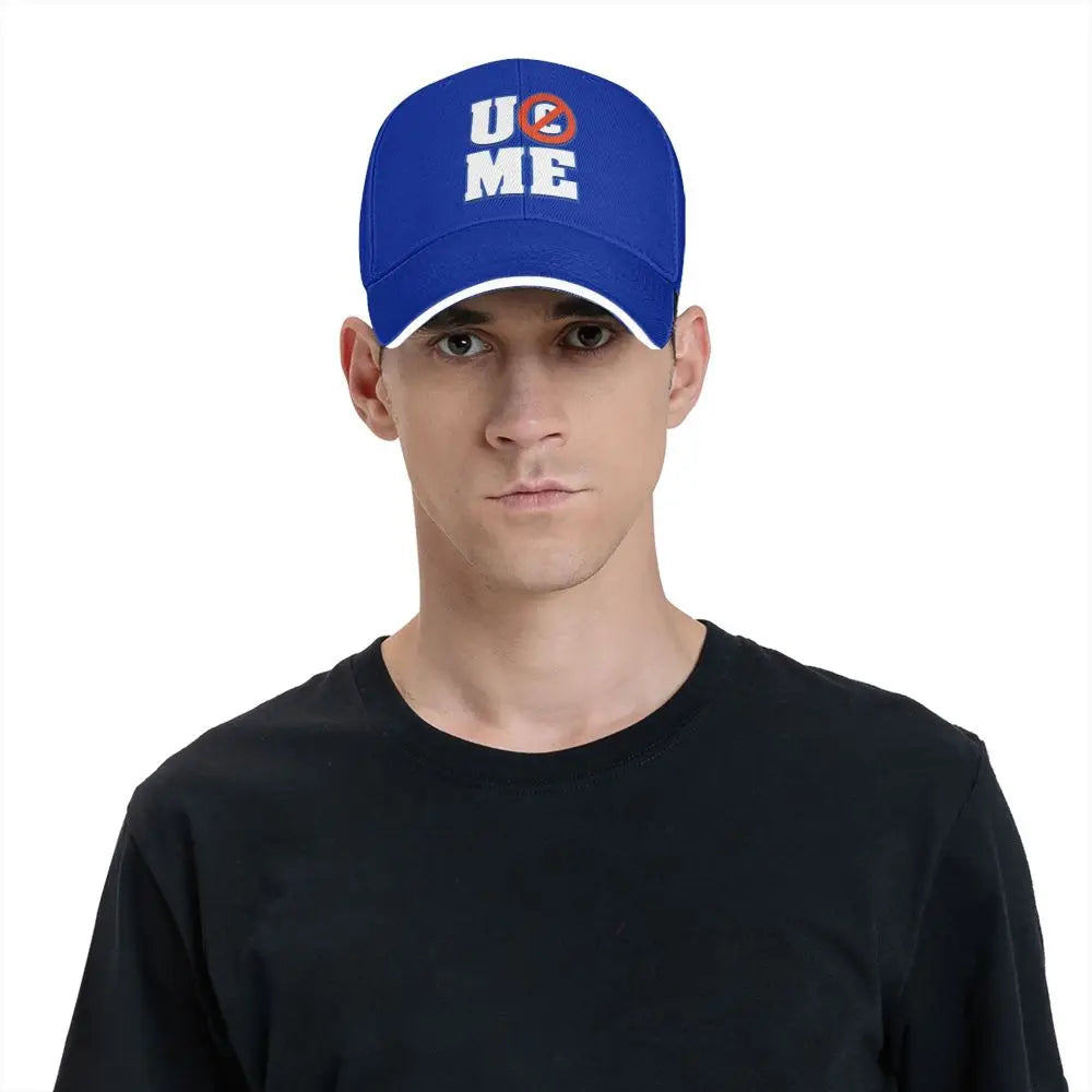 Yellow Wrestling Cena John White Custom Baseball Caps For Mens Unisex Male Beach Sunscreen Hat Snapback Cap
