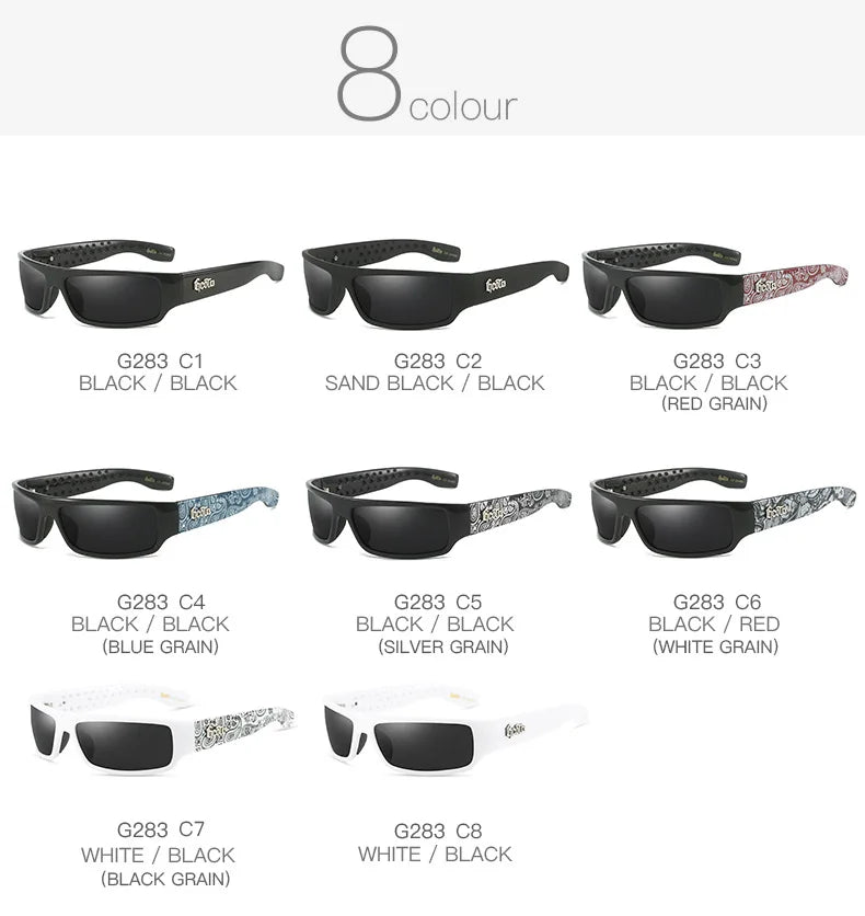 Polarized Chicano Sunglasses, Square Frame Design, UV400 Lens, Hip Hop Streetwear, Retro West Coast Accessory