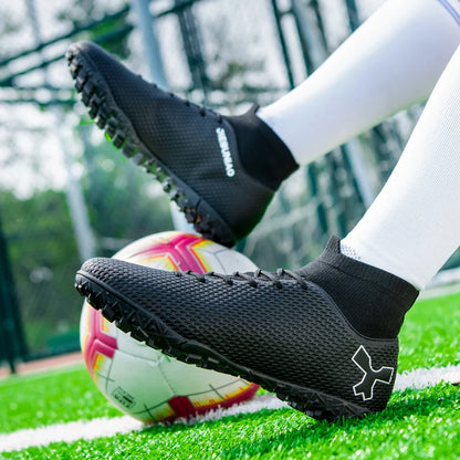 Men's Quality Soccer Shoes Durable Boys Football Boots Lightweight Children Football Shoes Futsal Training Sneakers Soccer Cleats