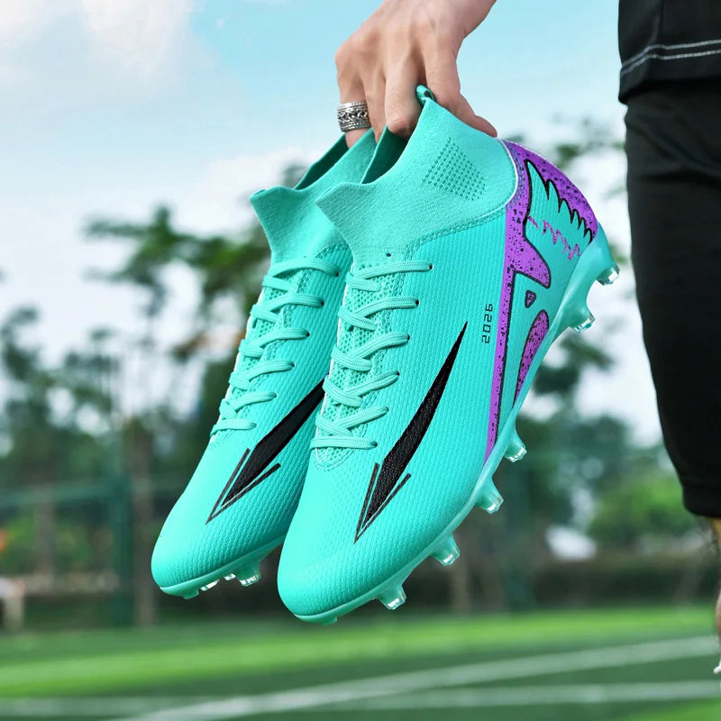 Professional Football Boots Men's Soccer Shoes Adult Society Football Cleats Ultralight Training Soccer Outdoor Sports Sneakers