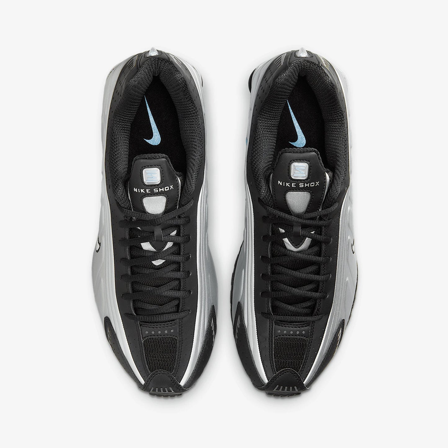Ténis de corrida Nike Shox R4 genuínos para homem com amortecimento Air, cano baixo HQ1988-004