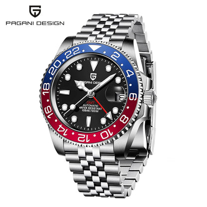 New PAGANI DESIGN Top Luxury Watch 8215 Sports Mechanical Automatic Watch Waterproof Stainless Steel Sapphire Watches for Man