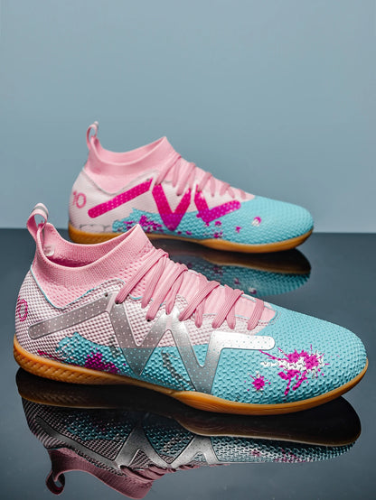 Nuove scarpe da calcio da uomo Society, tacchetti professionali, scarpe da calcio indoor, scarpini veloci da campo, sneaker da ragazzo originali per allenamento