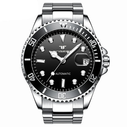 Montres-bracelets mécaniques BINBOND pour hommes, luxueuses, lumineuses, étanches, automatiques, à tourbillon, squelette