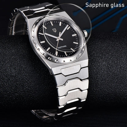 PAGANI DESIGN 2026 New Thin 7mm Fashion Men's Quartz Watch 10Bar Waterproof Stainless Steel Sapphire C3 Upgrade V2 reloj hombre