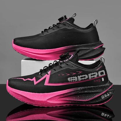 Casual Running Shoes Men Marathon Sports Carbon Board Breathable Lightweight Women's Comfortable Athletic Nonskid Sneakers 2026