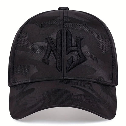 Fashion Letter Embroidery Camouflage Baseball Cap Spring Autumn Snapback Hat Adjustable Sports Casual Hats Sunscreen Hats