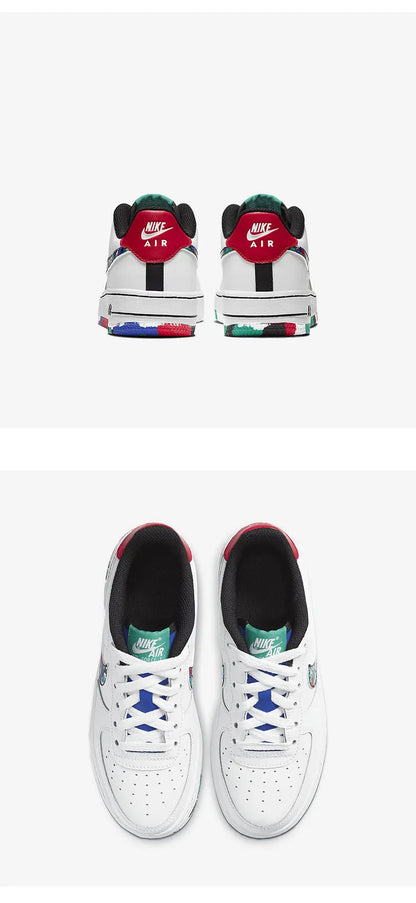 Nike eredeti AF1 Air Force One szezonális új női alacsony szárú szabadidőcipő CU4632-100
