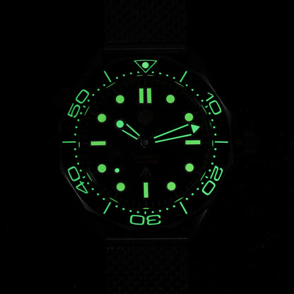 Watchdives WD007 V4 Titanium NTTD Dive Watch PT5000 Automatic Movement Sapphire Super Luminous Domed Crystal 42mm Men Watches
