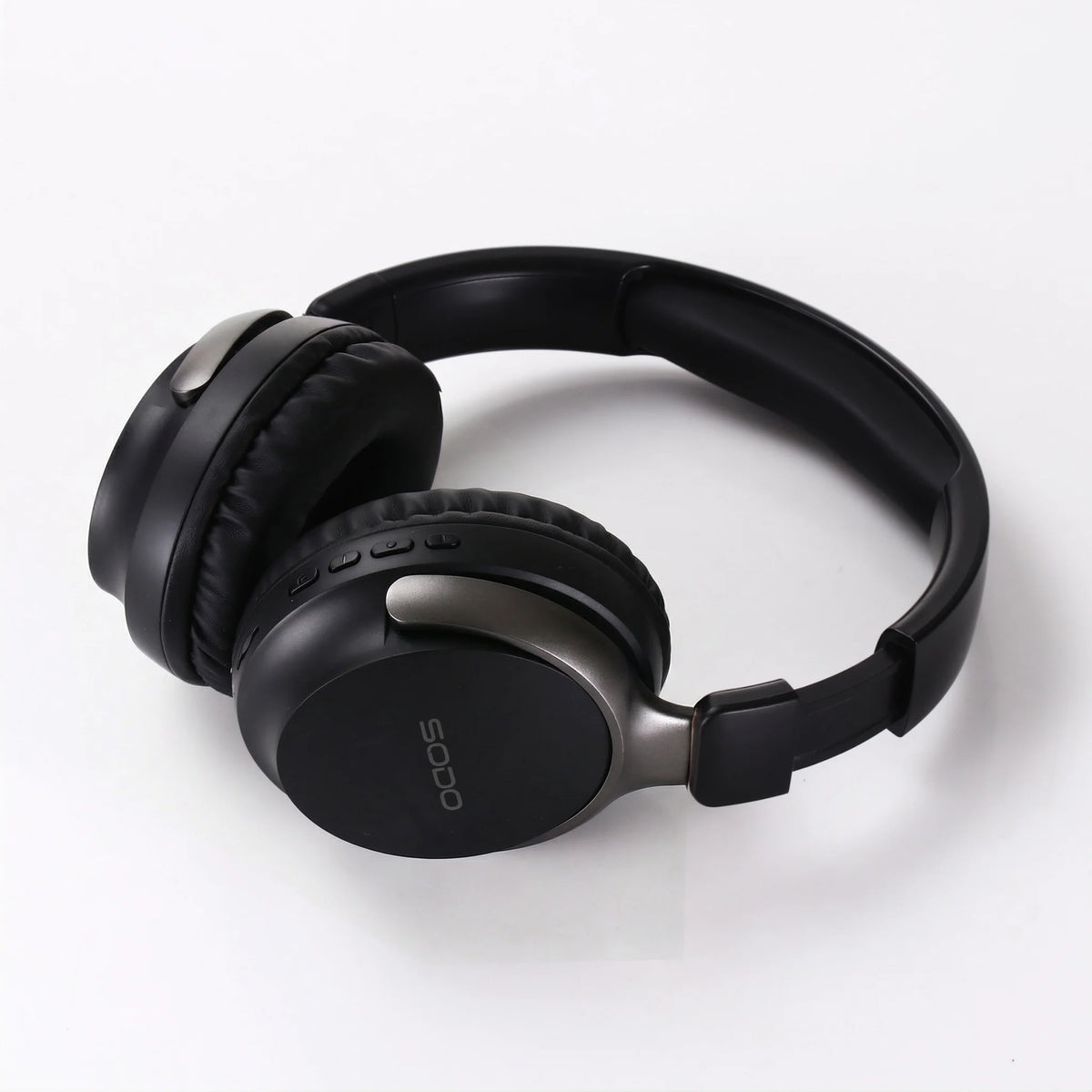SODO SD1103 casque sans fil Bluetooth 5.3 sur l'oreille, autonomie de 48 heures de lecture stéréo HiFi, casque de sport pliable avec prise en charge TF/AUX