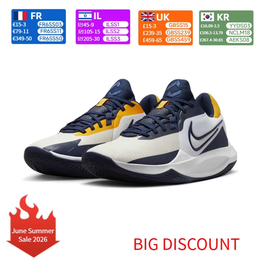 Scarpe da corsa Nike Precision 6: stabilità, sostegno, ammortizzazione, leggerezza e traspirabilità per l’allenamento quotidiano DD9535-101