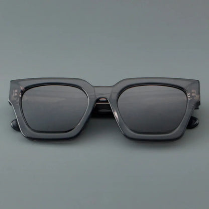 Luxury Acetate Frame Sun Glasses Rectangle Polarized Sunglasses Fashion Design High Quality UV400 Outdoors Eyewear Men Women