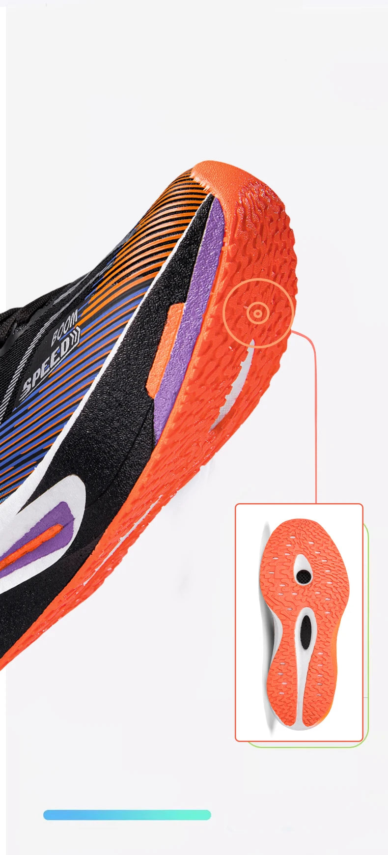Men's Running Shoes Carbon Plate Professional Running Shoes Breathable Non-slip Cushioning Women's Casual Running Sports Shoes