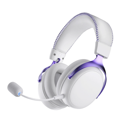 Casque de jeu AKKO Verge S9 E-Sports avec micro, casque de jeu quad-mode, son surround 7.1 canaux, audio FPS optimisé, haut-parleur de 53 mm