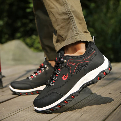 Men's EVA Hiking Shoes Waterproof Anti-Slip Leather Outdoor Sports Shoes for Camping Running Jogging 2025 New