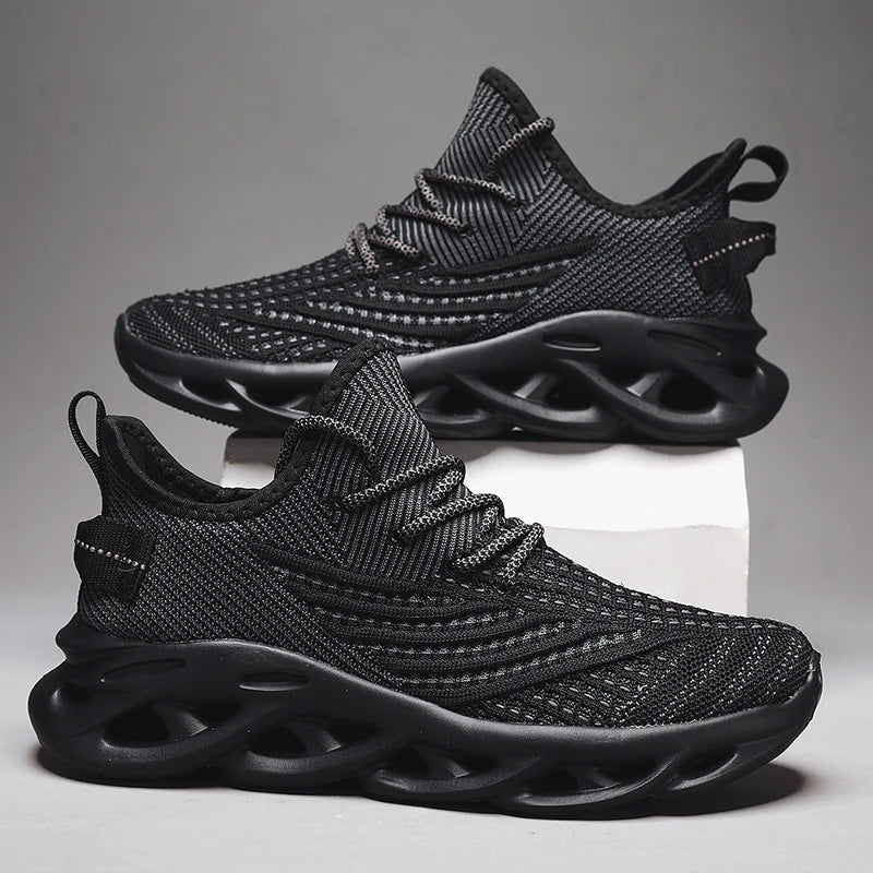 Sneakers da uomo comode e traspiranti in mesh, scarpe da tennis outdoor sportive per running, palestra e jogging, leggere e basse, scarpe da camminata da uomo