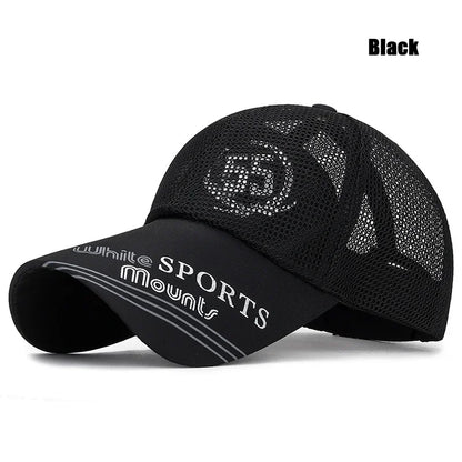 Fashion Accessories Print Pattern Breathable Brim Baseball Cap Unisex Outdoor Travel Casual Sport Adjustable Snapback Hat