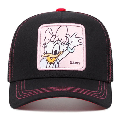 High Quality Brand Anime Cartoon Snapback Cotton Baseball Cap Men Women Hip Hop Dad Mesh Hat Trucker Hat Dropshipping