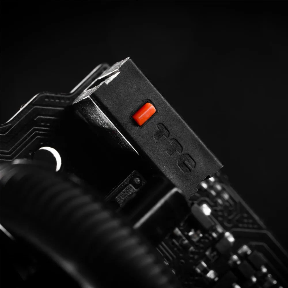 Angry Miao Infinity Gaming Wireless Mouse Hot-Swappable Metal Ultralight Hollow PAW3950 Dual 8K Wired Tri-Mode Orange