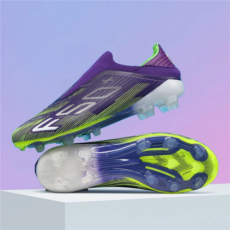 Nuove scarpe da calcio da uomo con tacchetti per erba, comode scarpe da futsal per turf, scarpe sportive ultraleggere FG antiscivolo indoor per adulti