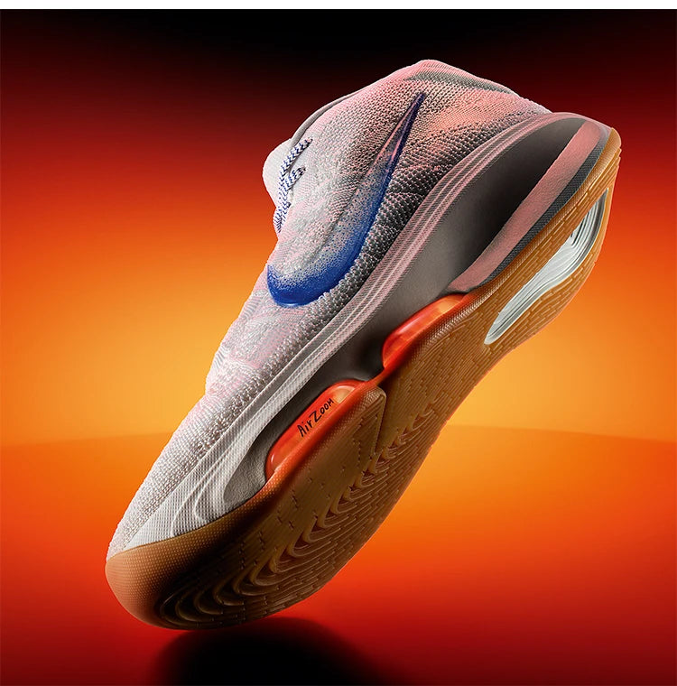 Ténis de basquetebol antiderrapantes e almofadados Nike Authentic para homem, novos, HJ9084-100