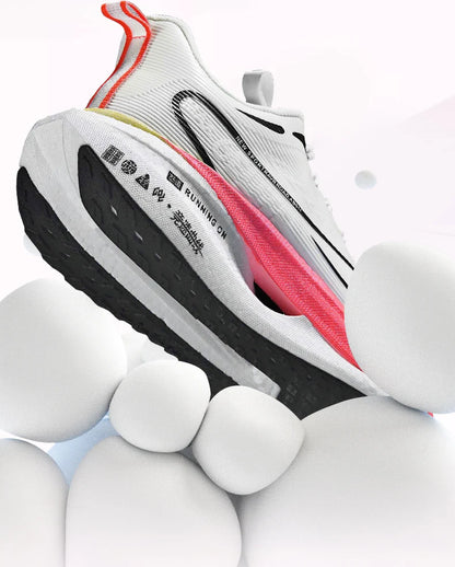 Men’s Running Shoes with Carbon Board, Specialty Marathon Sports, Breathable, Lightweight, Comfortable Women’s Athletic Non-Skid Sneakers